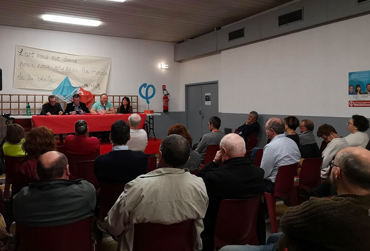 Bayonne : réunion publique | politiques culturelles - Michel Larive