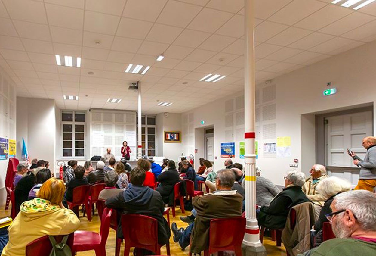 Foix : réunion publique agriculture - Michel Larive