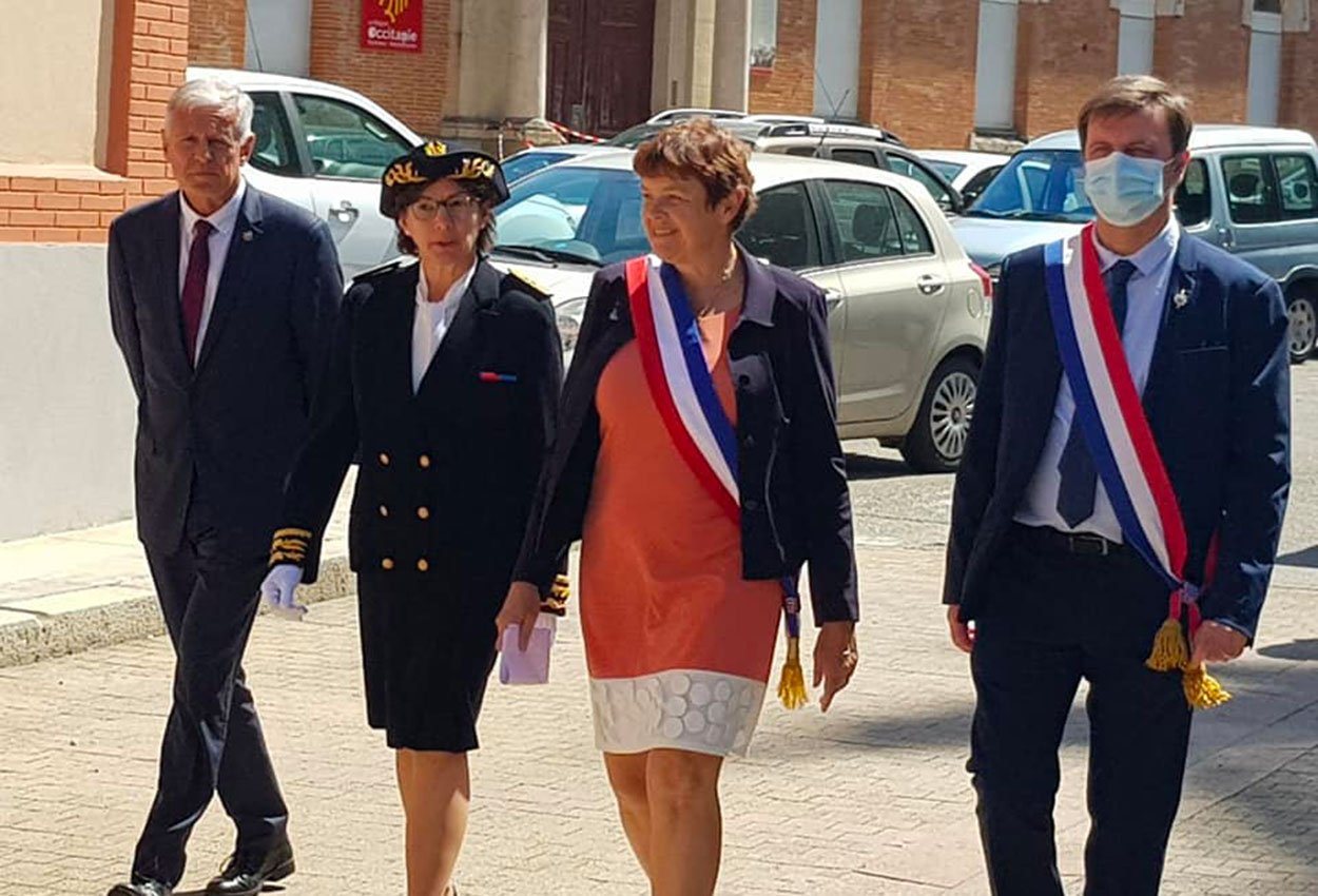 Pamiers : cérémonie du 14 juillet - Michel Larive