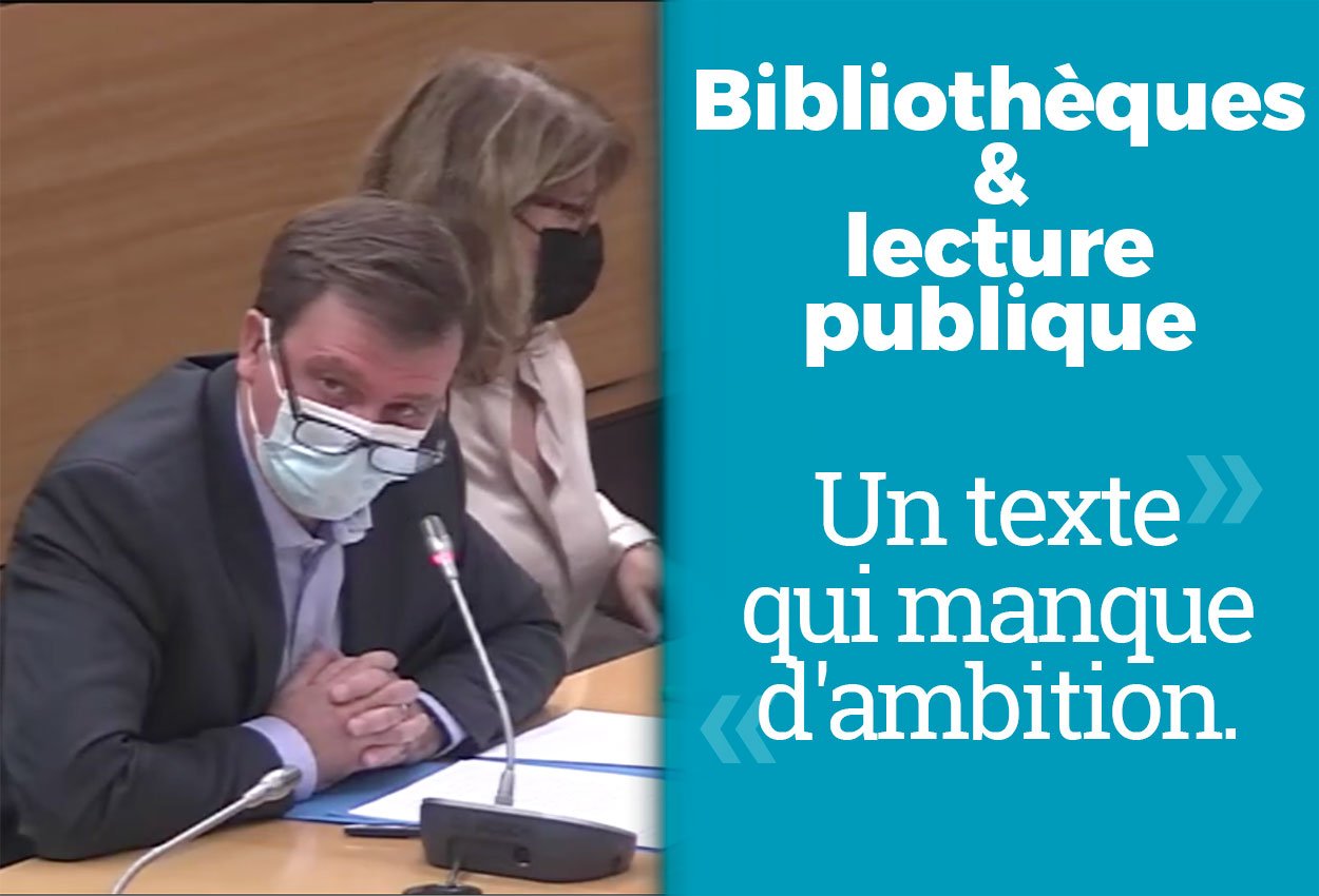 Bibliothèques et lecture publique : un texte qui manque d'ambition. - Michel Larive