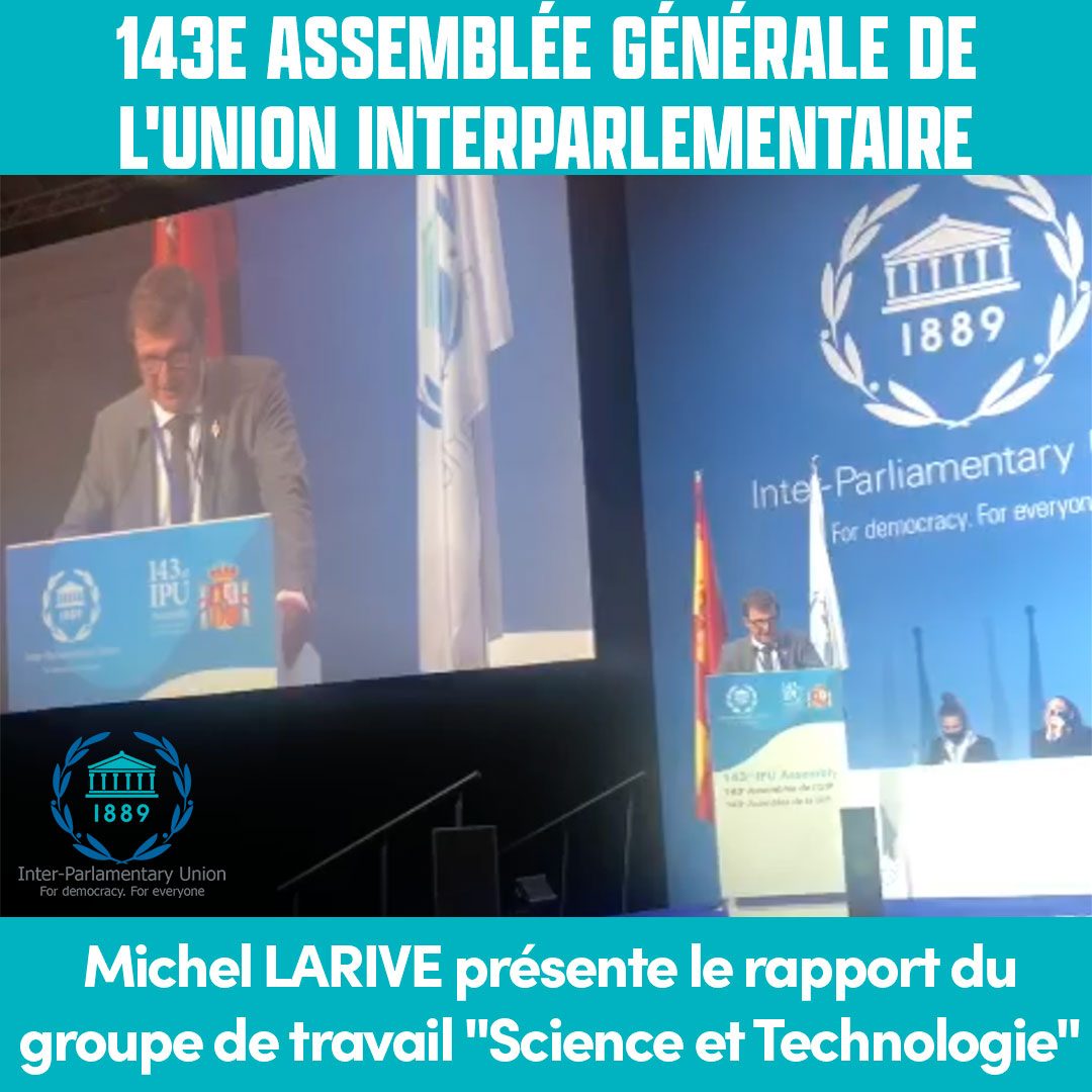 UIP : je présente le rapport du groupe de travail « Science et Technologie » - Michel Larive
